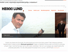 Tablet Screenshot of heikkilund.fi